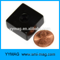 Epoxy coated neodymium magnet block